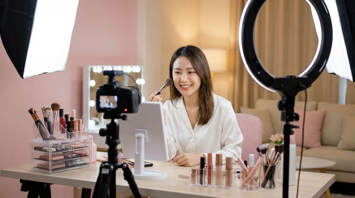 午夜福利美妆视频教程