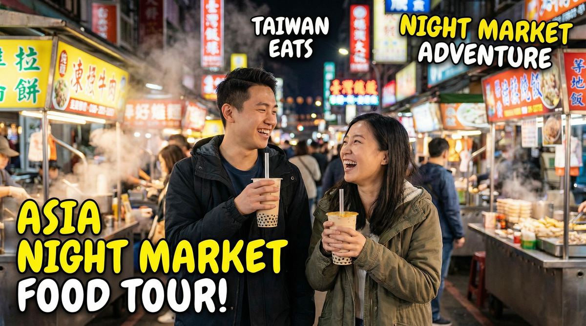 午夜福利旅行视频夜市美食